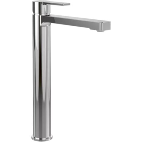 Villeroy & Boch – Mitigeur de lavabo surélevé – Hauteur 32,9 cm – Finition chrome – Vidage Push Open – Technologie SmartPressure pour débit constant