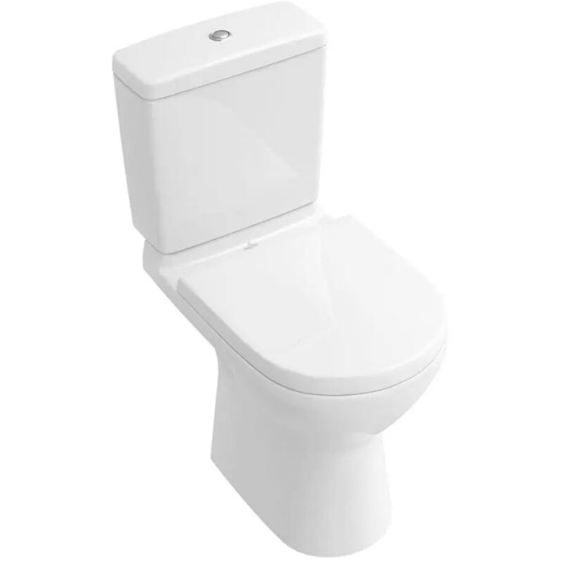 Villeroy&boch - O.novo Plus combiPack wc à poser sans bride directFlush avec abattant SoftClose, blanc (5661F701)