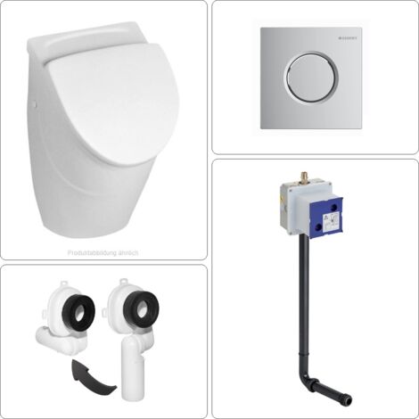 Villeroy & Boch O.Novo Urinal Set Geberit, chrom