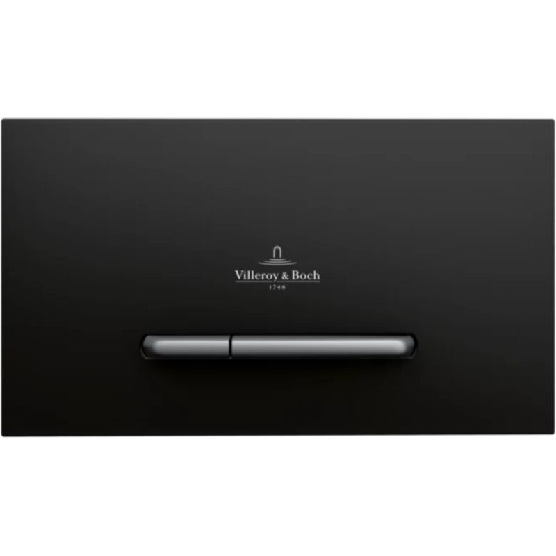 Villeroy&boch - Plaque de commande villeroy et boch wc ViConnect noir mat