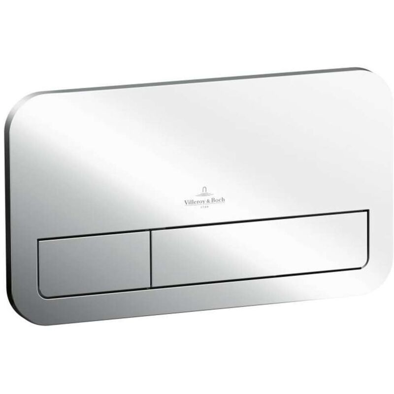 Villeroy&boch - ViConnect Plaque de déclenchement wc 200S, Chromé