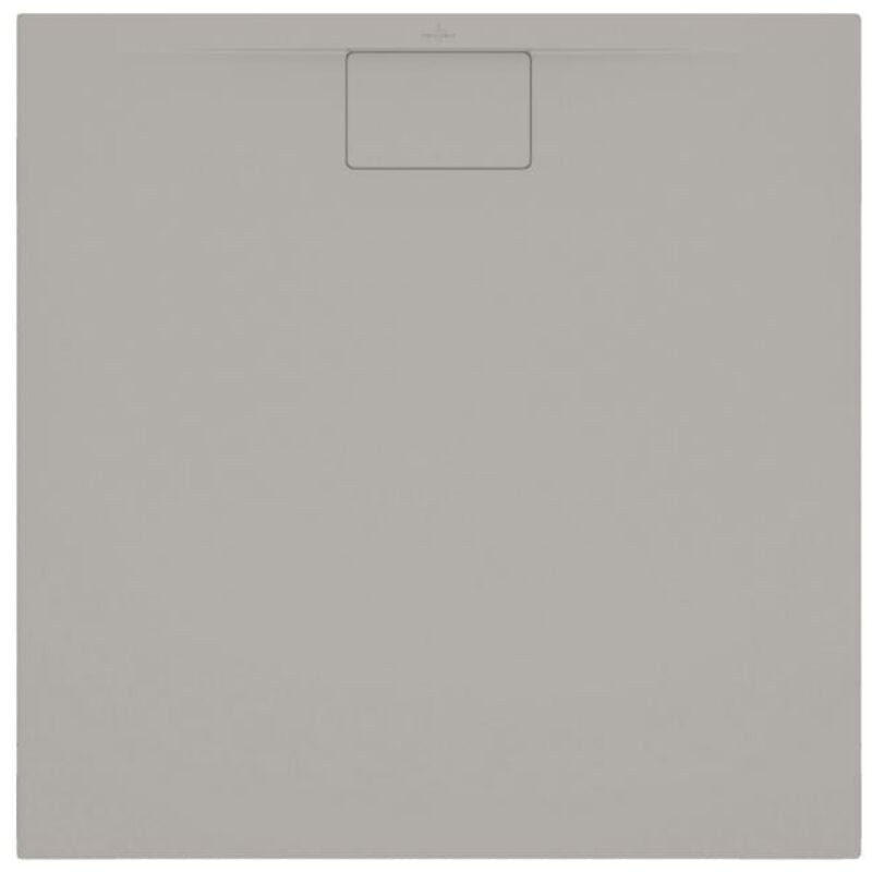 Villeroy&boch - Receveur antidérapant 100 x 100 villeroy et boch Architectura Metalrim acrylique carré gris