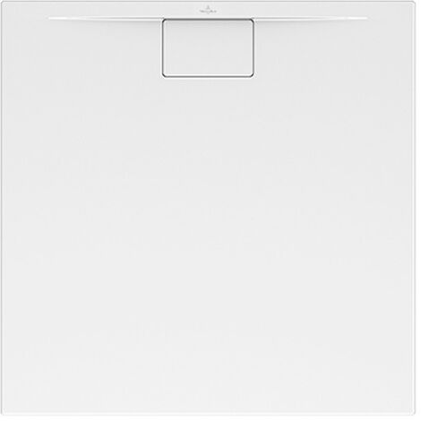 Villeroy & Boch – Receveur de douche carré 900x900x15mm – Acrylique sanitaire blanc alpin – Design ultraplat sans rebord – Technologie MetalRim robuste