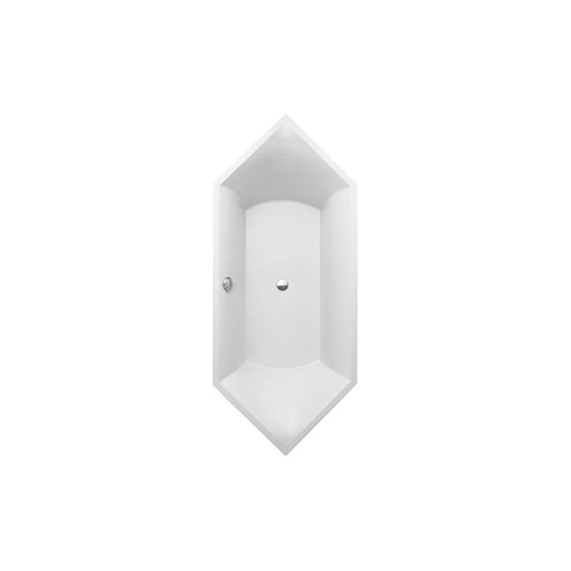 Villeroy & Boch SQUARO Badewanne Sechseck 1900 x 800 mm star white ... Villeroy & Boch SQUARO Badewanne Sechseck 1900 x 800 mm star white ...