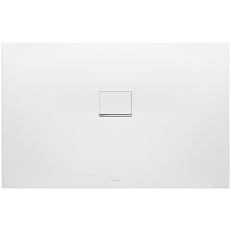 Villeroy & Boch Squaro infinity Receveur de douche 140x90x4cm quaryl rectangulaire Blanc mat