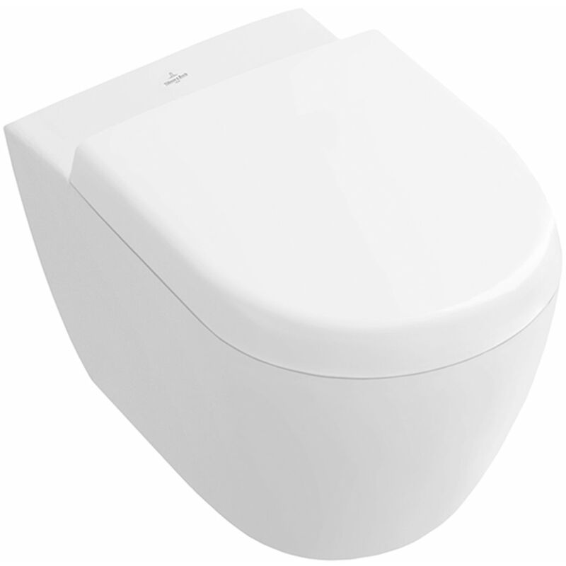 

Villeroy & Boch Subway 2.0 washdown WC compacto 5606R0 355x480mm, sin borde, color: Blanco - 5606R001