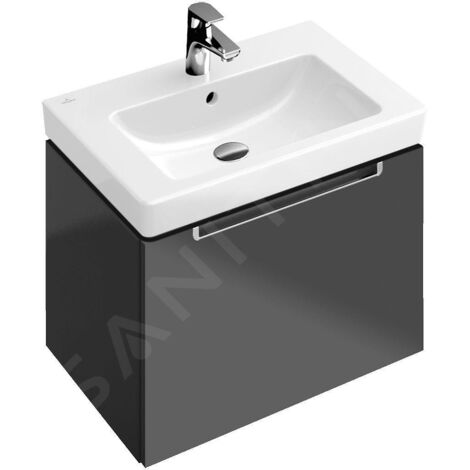 Villeroy & Boch Subway 2.0 - Lavabo avec trop-plein, 550x440 mm, avec CeramicPlus, blanc alpin 7113F5R1
