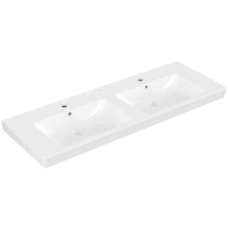 Villeroy & Boch Subway 2.0 lavabo double armoire, avec