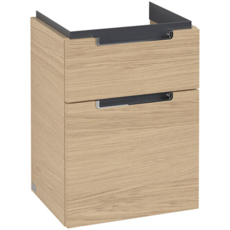 Villeroy & Boch Subway 2.0 meuble sous lavabo, 2 tiroirs, lavabo