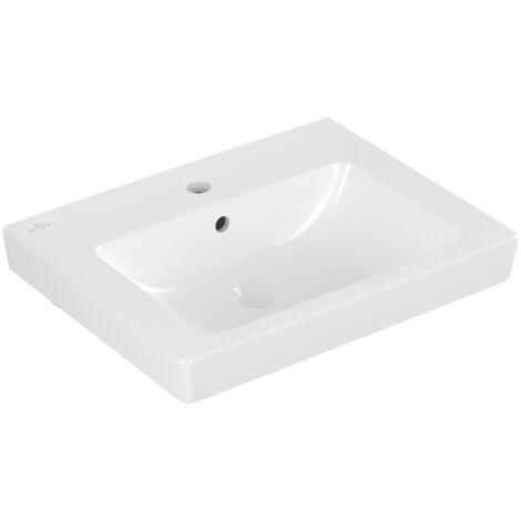 Villeroy & Boch Subway 2.0 Waschtisch, mit Überlauf, 1 Hahnloch,