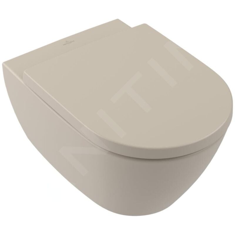 Villeroy&boch - Subway 2.0 - wc suspendu, DirectFlush, CeramicPlus, Amande 5614R0AM