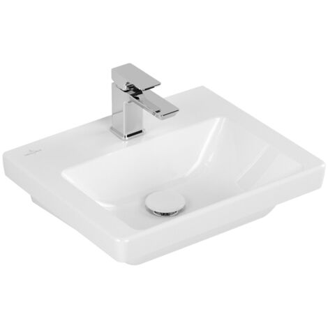 Villeroy & Boch Subway 3.0 Handwaschbecken, 1 Hahnloch, ohne