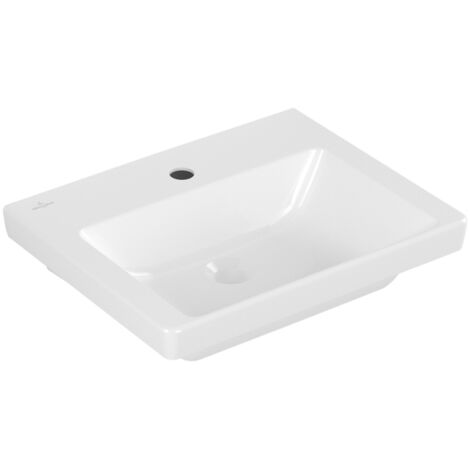 Villeroy & Boch Subway 3.0 Handwaschbecken, rechteck, 1 Hahnloch,