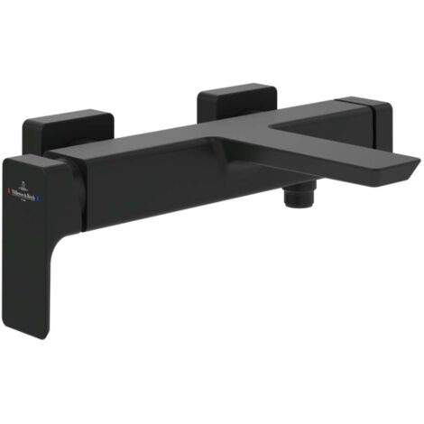 Villeroy & Boch Subway 3.0 - Mitigeur de baignoire, noir mat TVT112002000K5