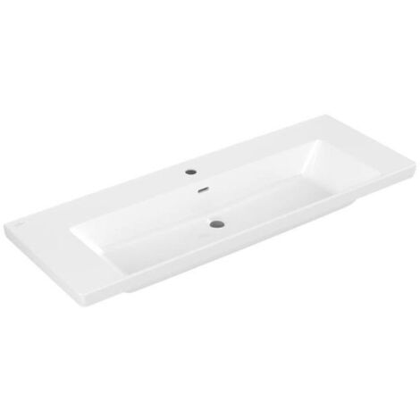 Villeroy & Boch Subway 3.0 Schrankwaschtisch, 1 Hahnloch, mit