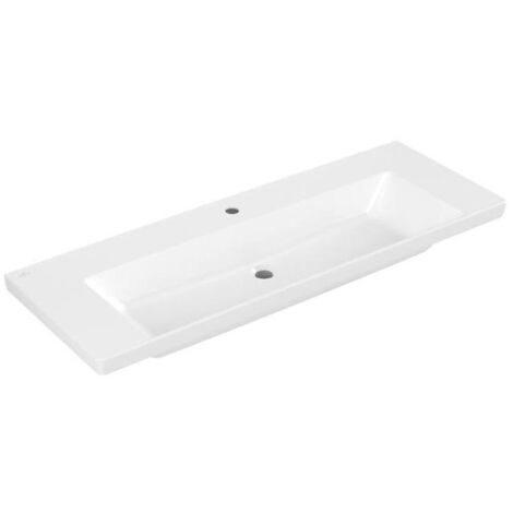Villeroy & Boch Subway 3.0 Schrankwaschtisch, 1 Hahnloch, ohne