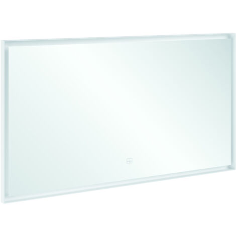 Villeroy & Boch Subway 3.0 Spiegel mit LED-Beleuchtung, Rechteck,