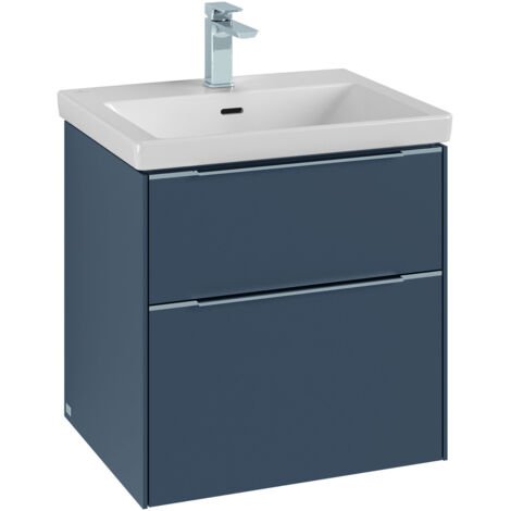Villeroy & Boch Subway 3.0 Waschbeckenunterschrank, 2 Auszüge,