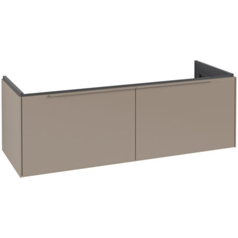 Villeroy & Boch Subway 3.0 Waschbeckenunterschrank, 2 Auszüge,