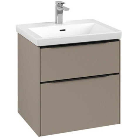 Villeroy & Boch Subway 3.0 Waschbeckenunterschrank, 2 Auszüge,