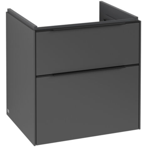 Villeroy & Boch Subway 3.0 Waschbeckenunterschrank, 2 Auszüge,