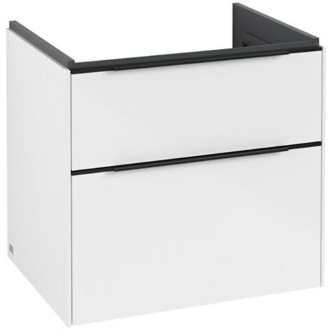 Villeroy & Boch Subway 3.0 Waschbeckenunterschrank, 2 Auszüge,