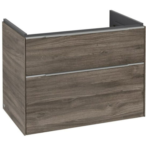 Villeroy & Boch Subway 3.0 Waschbeckenunterschrank, 2 Auszüge,