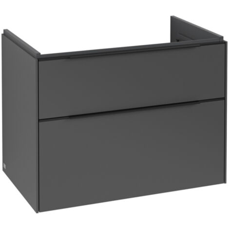 Villeroy & Boch Subway 3.0 Waschbeckenunterschrank, 2 Auszüge,