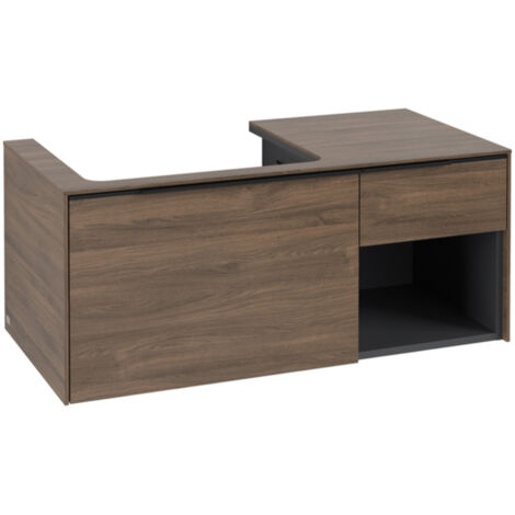Villeroy & Boch Subway 3.0 Waschbeckenunterschrank, 2 Auszüge,