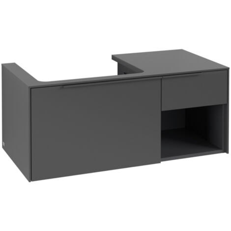 Villeroy & Boch Subway 3.0 Waschbeckenunterschrank, 2 Auszüge,