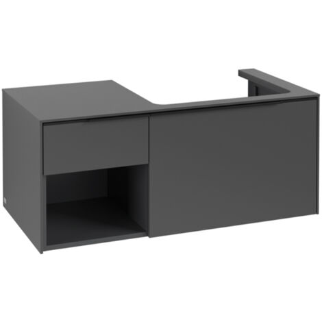 Villeroy & Boch Subway 3.0 Waschbeckenunterschrank, 2 Auszüge,