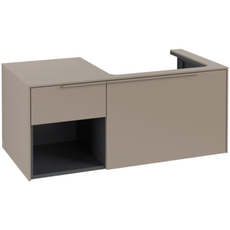 Villeroy & Boch Subway 3.0 Waschbeckenunterschrank, 2 Auszüge,