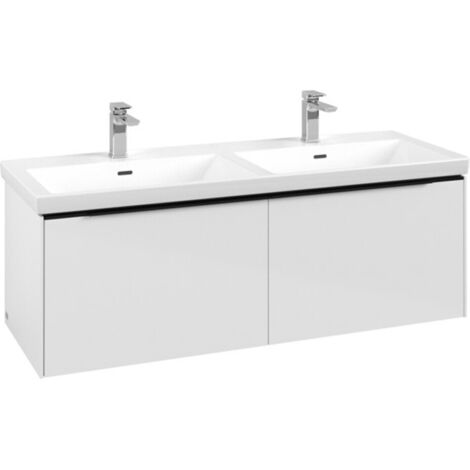 Villeroy & Boch Subway 3.0 Waschbeckenunterschrank, 2 Auszüge,