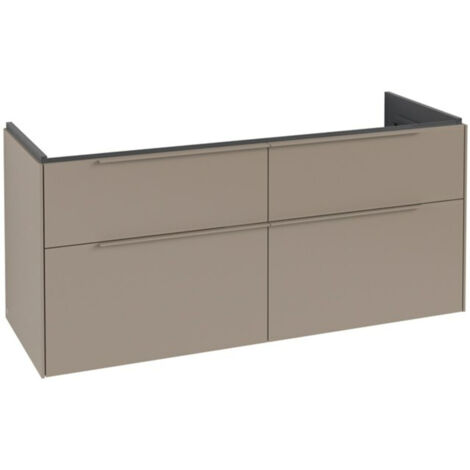 Villeroy & Boch Subway 3.0 Waschbeckenunterschrank, 4 Auszüge,