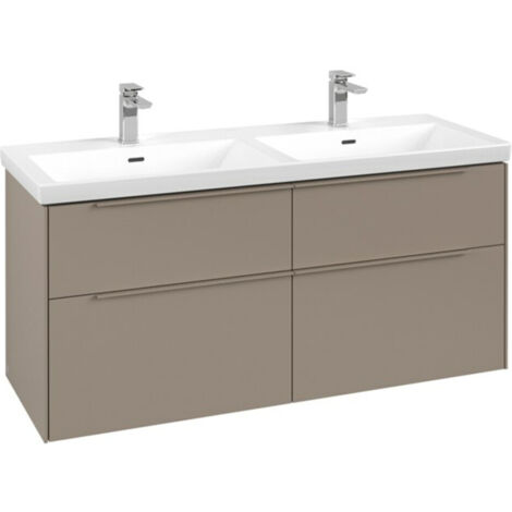 Villeroy & Boch Subway 3.0 Waschbeckenunterschrank, 4 Auszüge,
