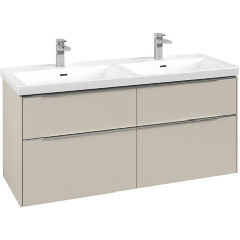 Villeroy & Boch Subway 3.0 Waschbeckenunterschrank, 4 Auszüge,