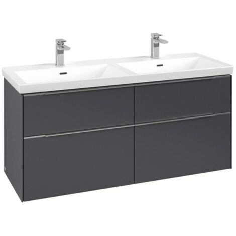 Villeroy & Boch Subway 3.0 Waschbeckenunterschrank, 4 Auszüge,