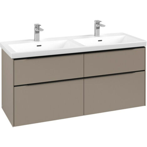 Villeroy & Boch Subway 3.0 Waschbeckenunterschrank, 4 Auszüge,