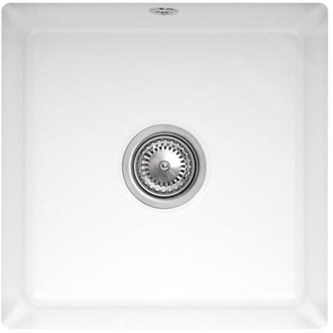 Villeroy & Boch Subway 50 - Évier en céramique 44x44 cm, CeramicPlus, blanc alpin 332501R1