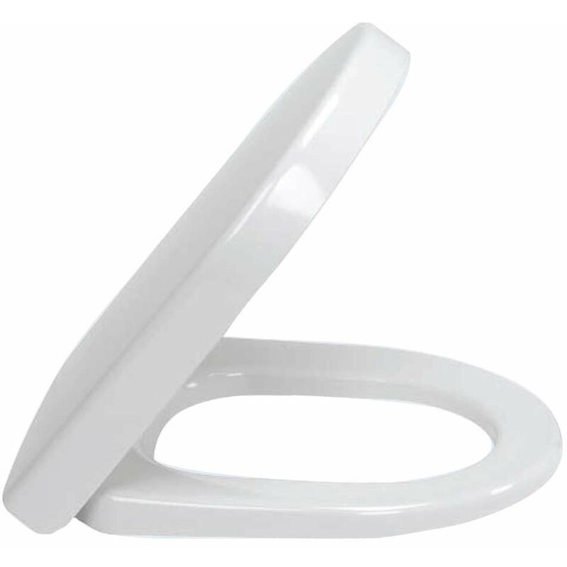 Villeroy & Boch Subway - abattant de WC Compact, SoftClose, QuickRelease, blanc alpin 9M66S101