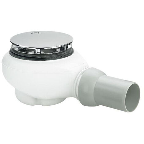 Villeroy & Boch Tempoplex Plus Vidage douche pour receveur avec perçage de 90mm chrome - Chrome