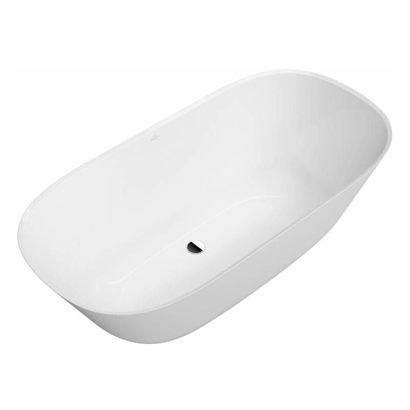 Villeroy&boch - Theano Double Ended Freestanding Bath - 1750mm x 800mm - White Alpine - UBQ175ANH7F200V-01 - White Alpine