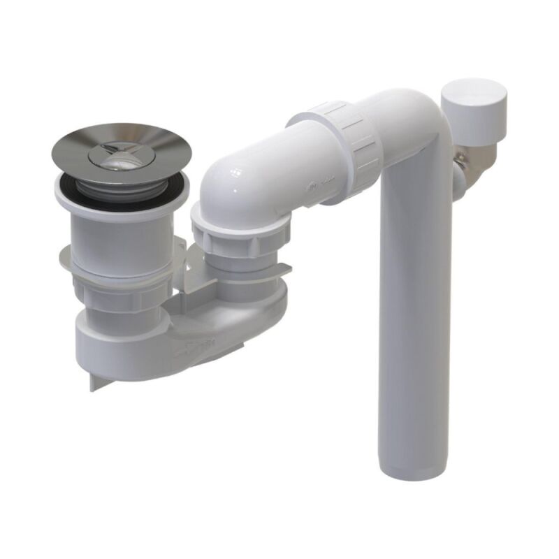 Villeroy&boch - Cache bonde et trop plein Blanc Mat