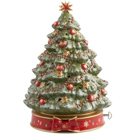 Villeroy & Boch - Toy's Delight Carillon Natale Verde, Decorazione Natalizie, Decorazioni, Porcellana,Plastica