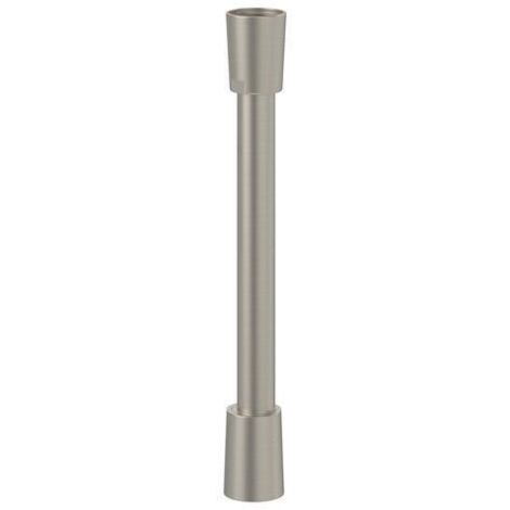 Villeroy & Boch Universal Showers flessibile per doccetta, tubo flessibile per doccia antigroviglio, tubo per doccetta per doccia e vasca da bagno, antipiega, 1,20 m, nichel spazzolato opaco