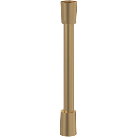 Villeroy & Boch Universal Showers flessibile per doccetta, tubo flessibile per doccia antigroviglio, tubo per doccetta per doccia e vasca da bagno, antipiega, 1,20 m, Oro spazzolato