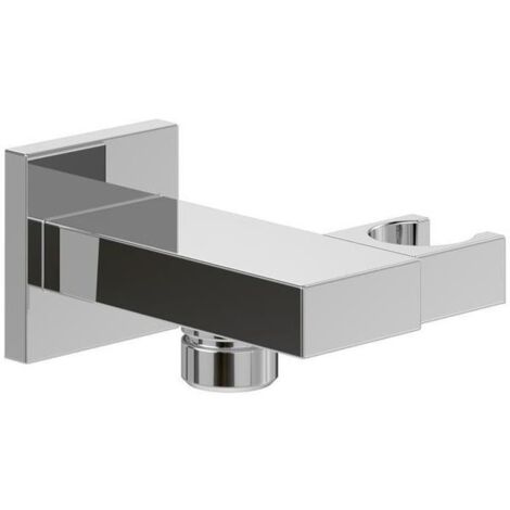 Villeroy & Boch Universal Showers Handbrausehalter TVC00046300061 eckig, Wandmontage, chrom