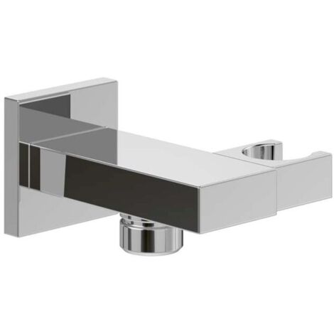 Villeroy & Boch Universal Showers support de douchette TVC00046300061 carré, montage mural, chromé