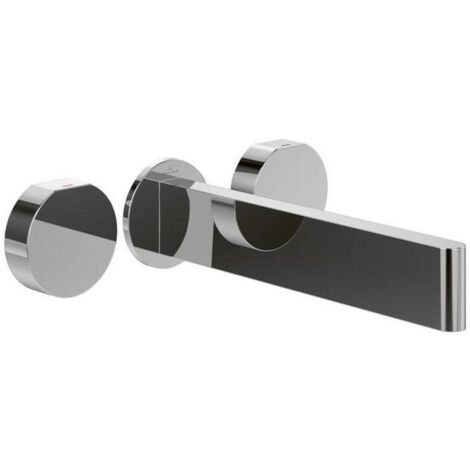 Villeroy & Boch VB Waschtischauslauf-Set Dawn 60x60x220mm ohne Ablaufgarnitur Chrom