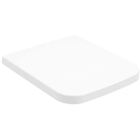 Villeroy & Boch Venticello - abattant de WC, SoftClosing, QuickRelease, Stone White 8M22S1RW